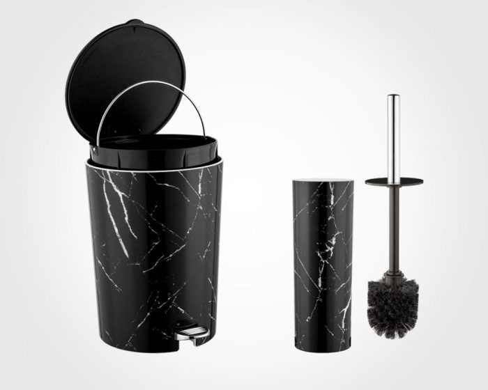 مشخصات سطل و فرچه ماربل لیمون