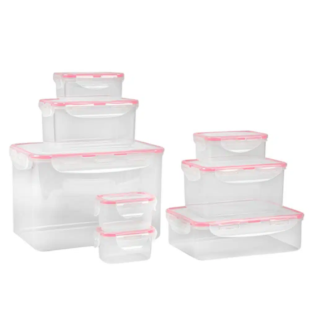 ظروف فریزری لیمون 16 پارچه مستطیل