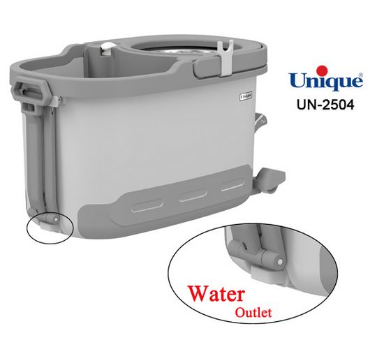 سطل و تی چرخشی یونیک مدل UN-2504