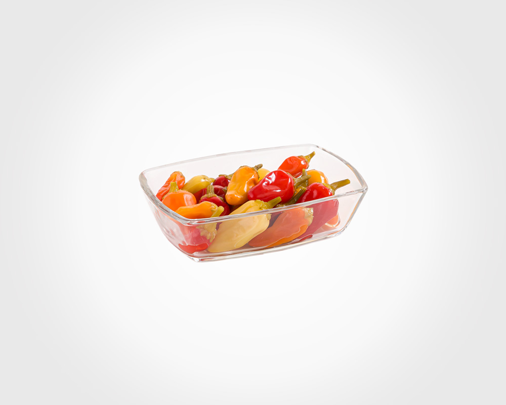 پیاله سرو شیشه ای کوچک لیمون 2225 بسته 6 عددی