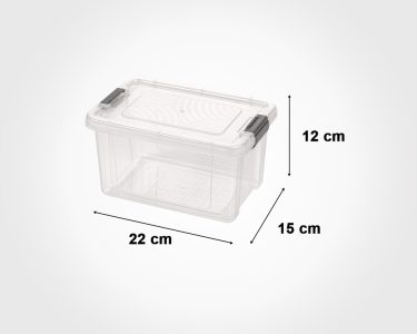 باکس مستطیل 2.5 لیتری لیمون کد 2394