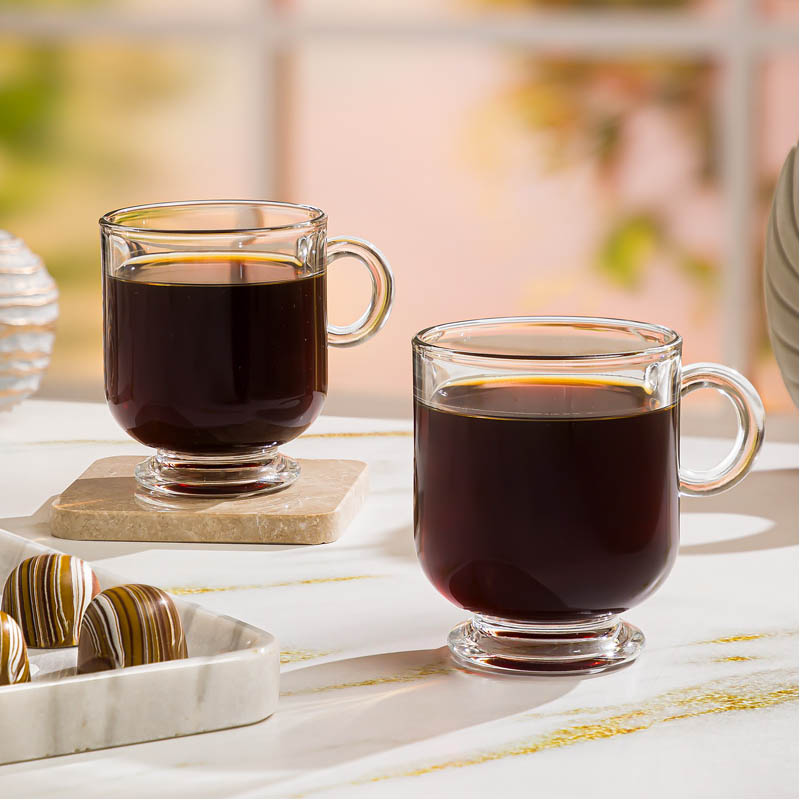 فنجان پایه دار 220cc لیمون 2484